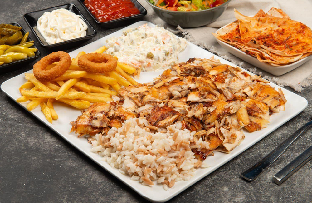 Kaşarlı Döner Menü 1.5 Porsiyon